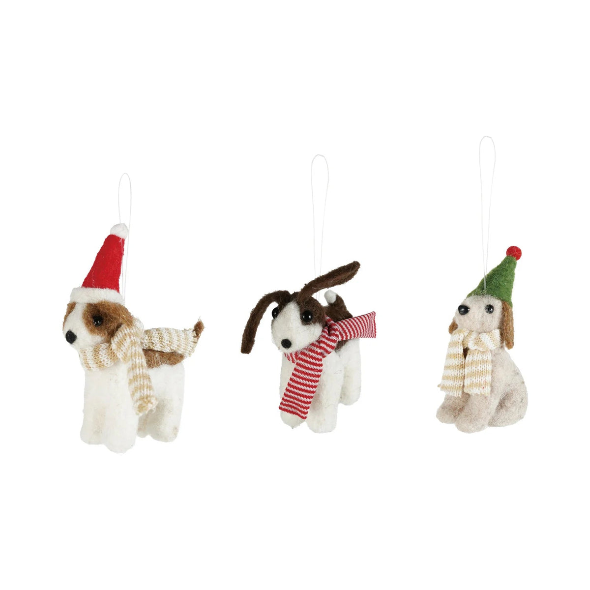 Felt Dog Ornament - Box Turtle