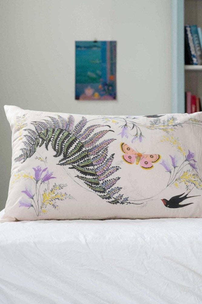 Fernly Pillowcase Set - Box Turtle