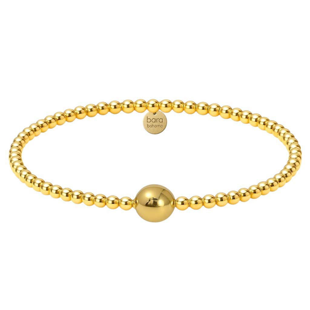 Olivia Gold Beaded Bracelet