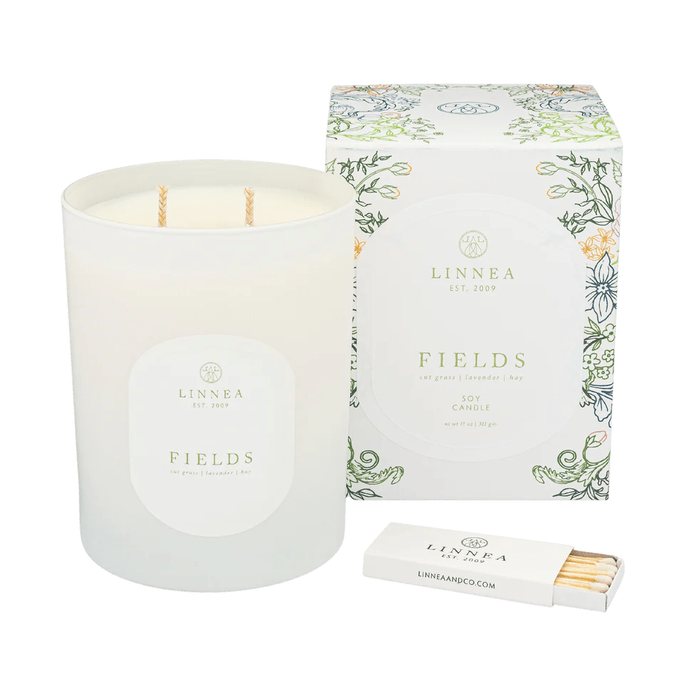 Fields Two Wick Candle - Box Turtle