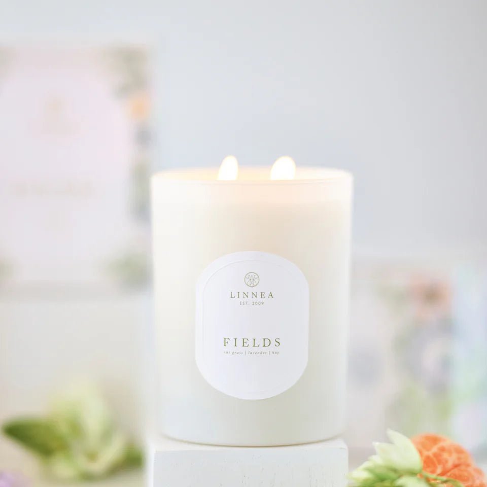 Fields Two Wick Candle - Box Turtle