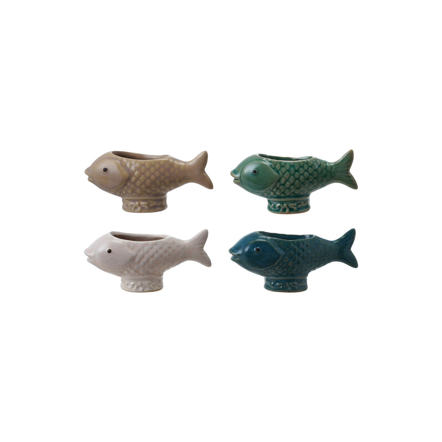 Fish Container/Toothpick Holder - Box Turtle