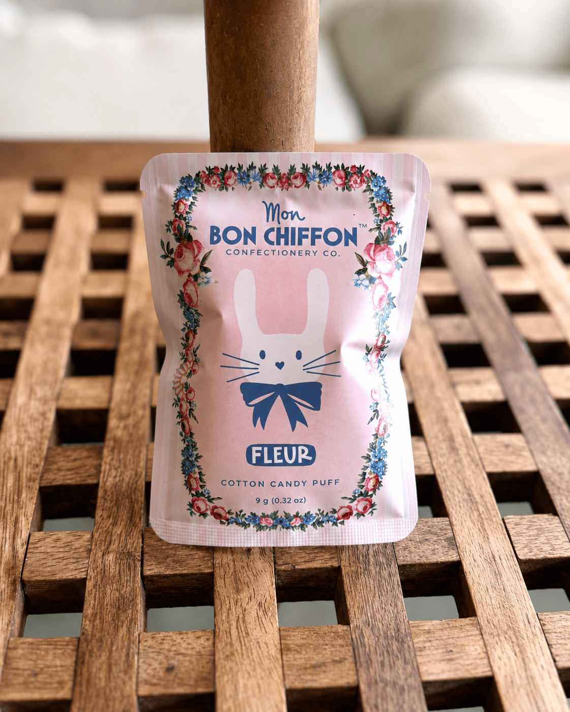 Fleur Rose Macaron Cotton Candy Puff - Box Turtle