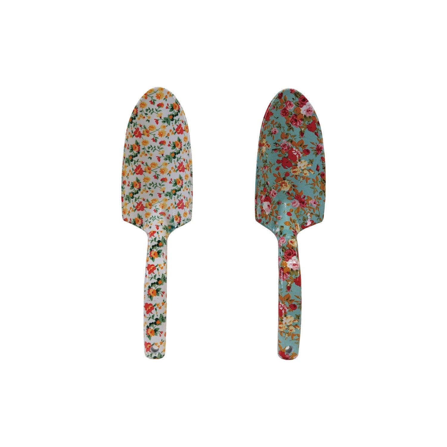 Floral Aluminum Garden Spade - Box Turtle