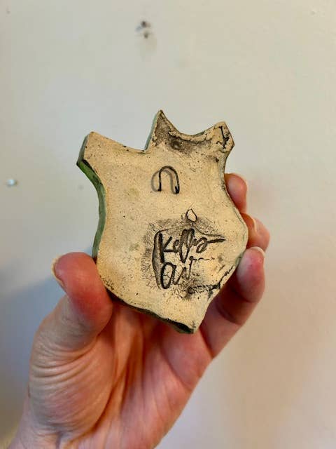Fox on a Plaque - Box Turtle