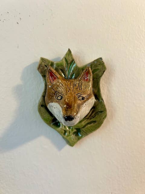 Fox on a Plaque - Box Turtle