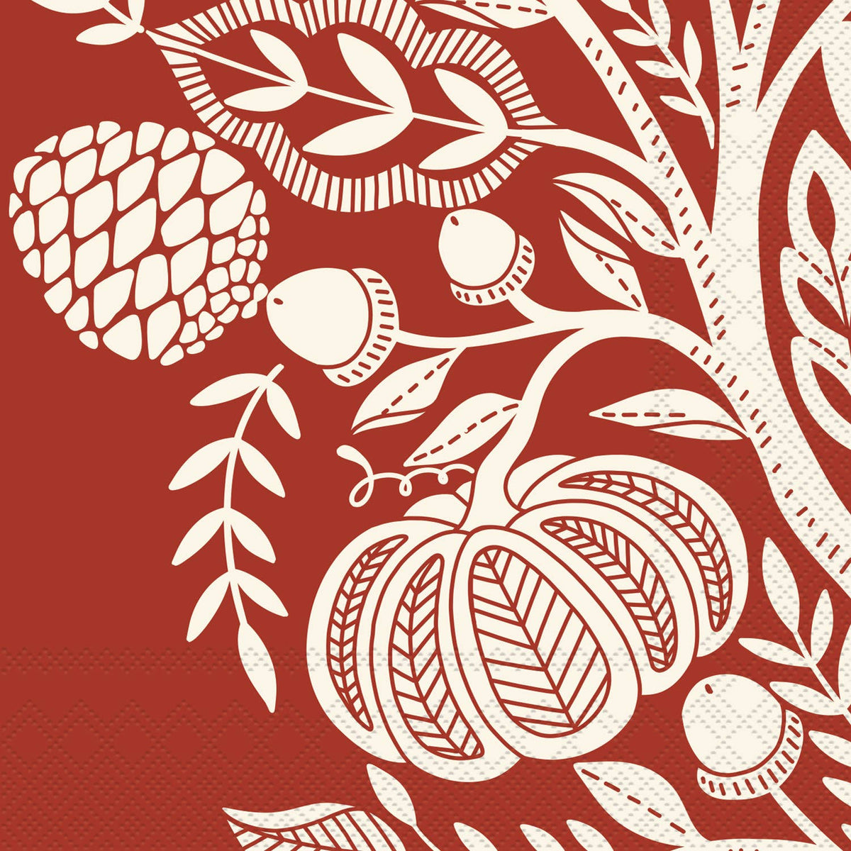 Francis Brick Cocktail Napkins - Box Turtle