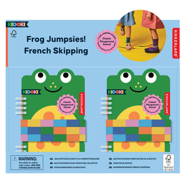Frog Jumpsies French Skipping Rope - Box Turtle