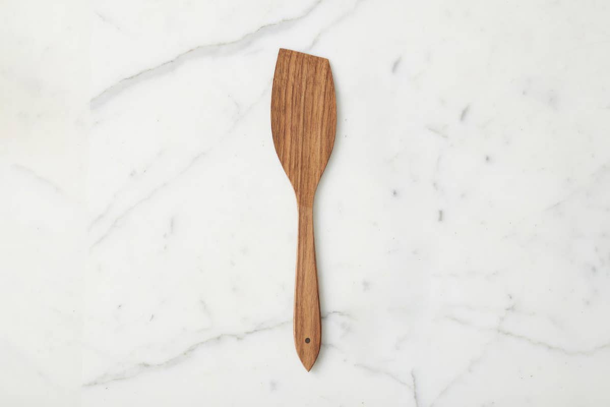 Fruitwood French Flat Spatula - Box Turtle