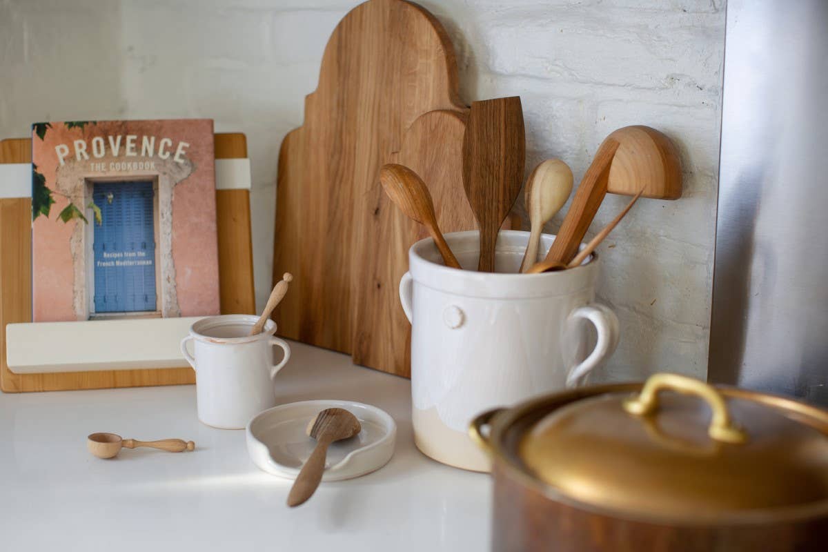 Box Turtle - Fruitwood French Flat Spatula