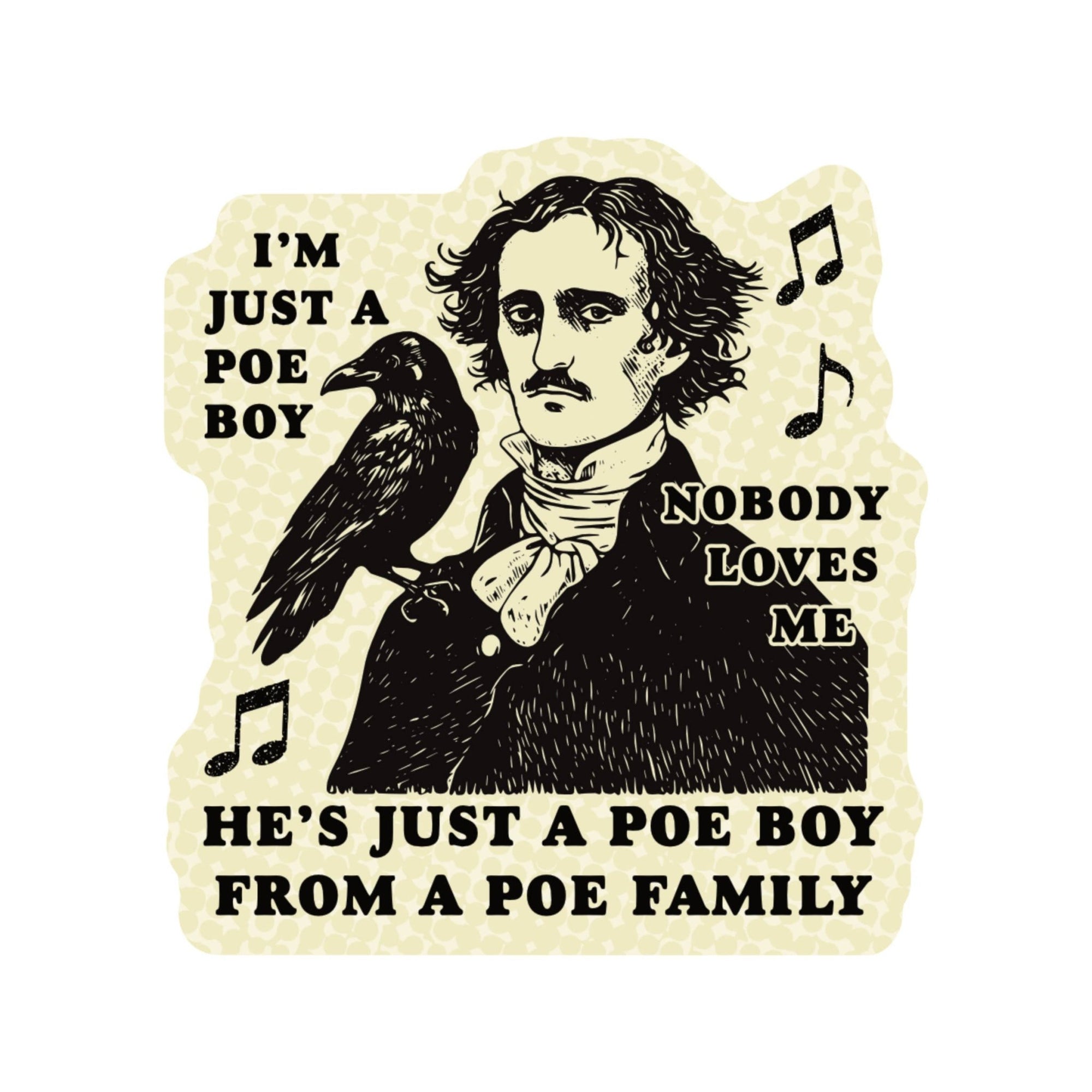 Funny Literature History Pun Vinyl Sticker - Box Turtle