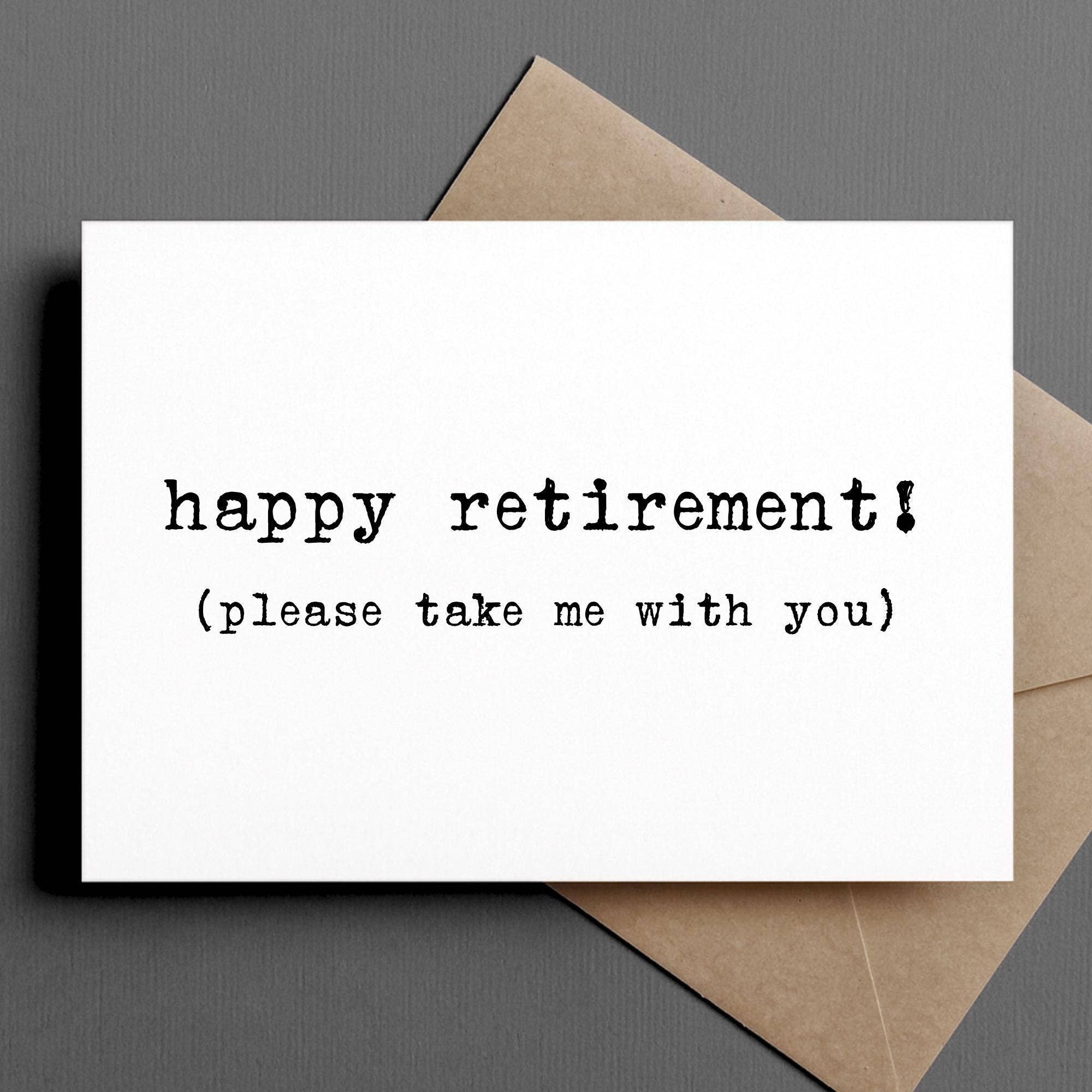 Funny Retirement Card - Happy Retirement - Box Turtle