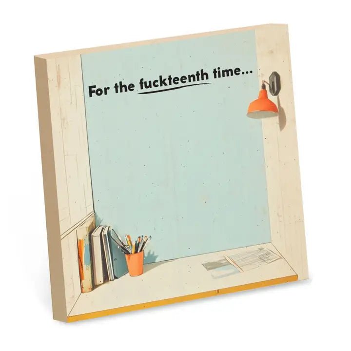Funny Sticky Note Pads - Box Turtle