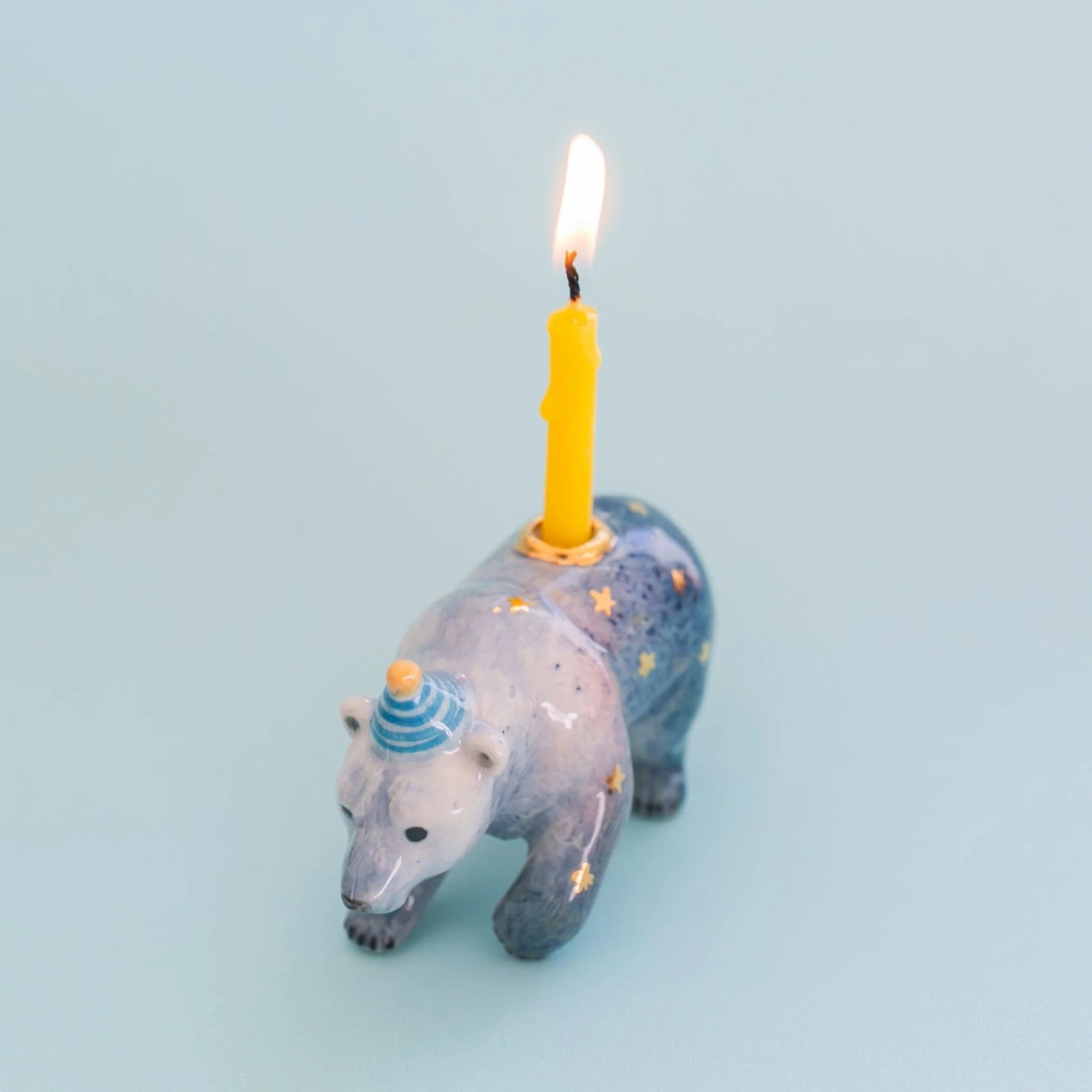 Galaxy Bear Cake Topper - Box Turtle