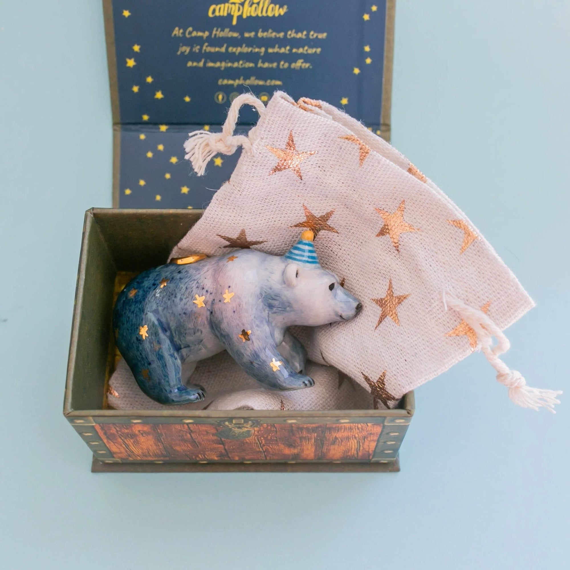 Galaxy Bear Cake Topper - Box Turtle