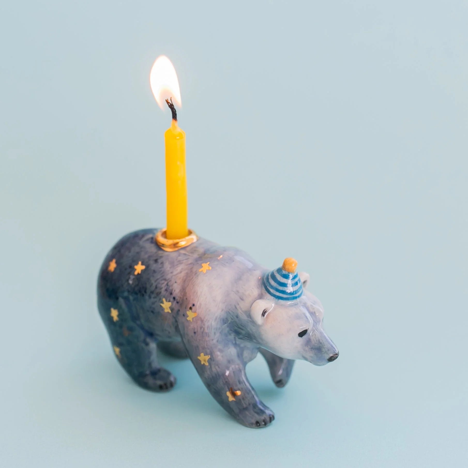 Galaxy Bear Cake Topper - Box Turtle