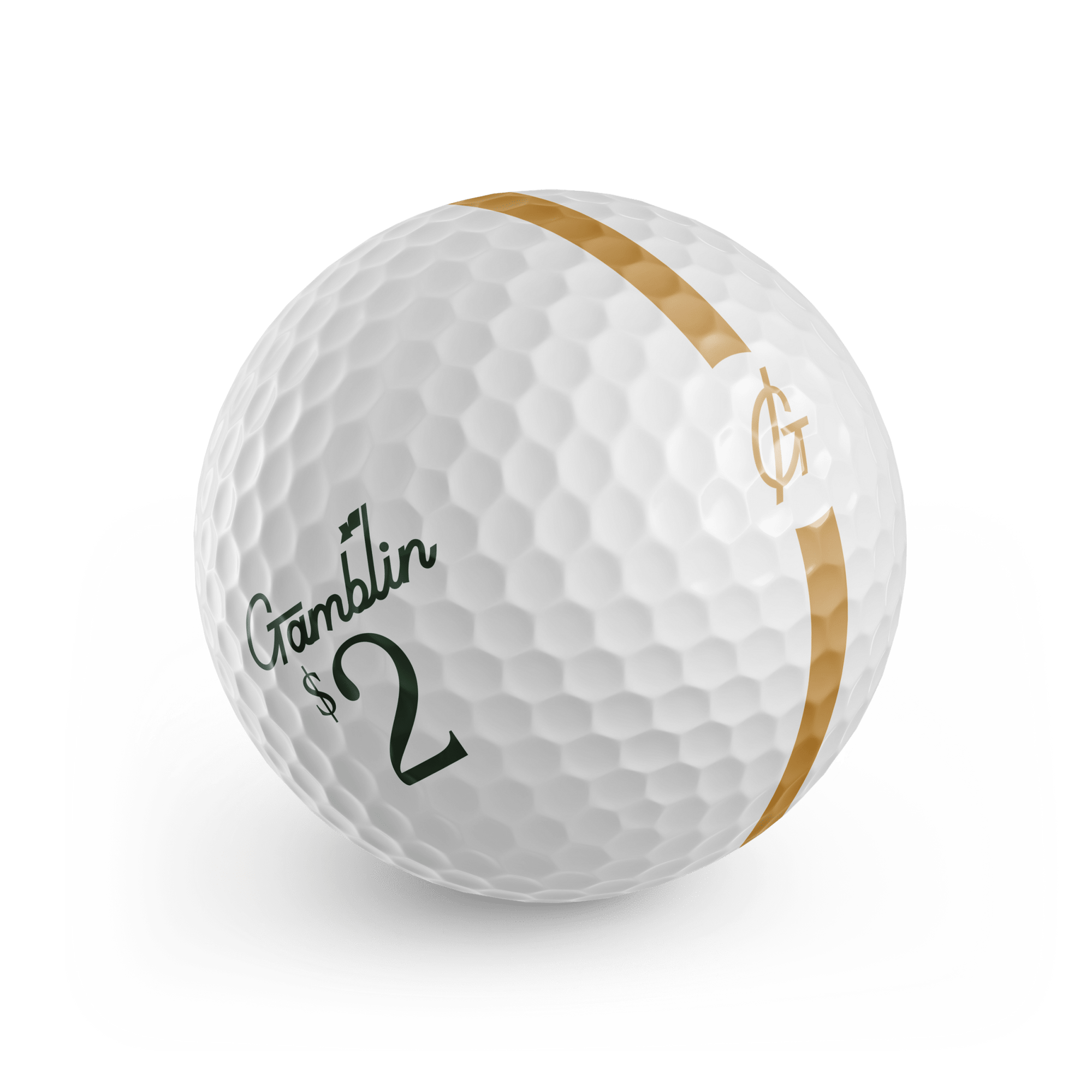 Gamblin' Golf Single Sleeve 3 Balls - Box Turtle