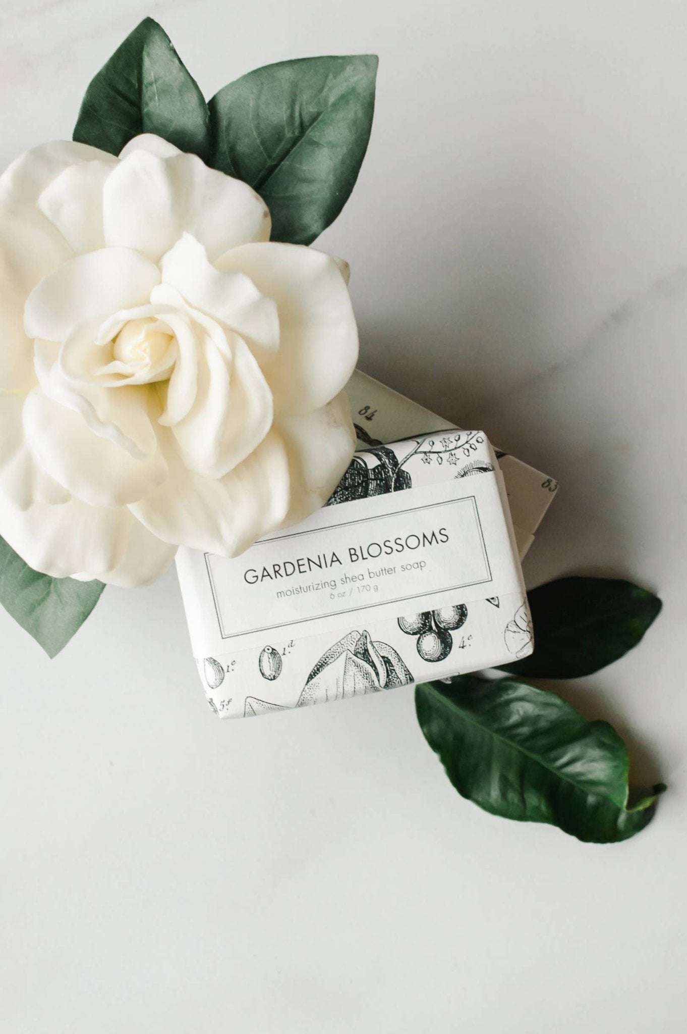 Gardenia Blossoms Soap - Box Turtle