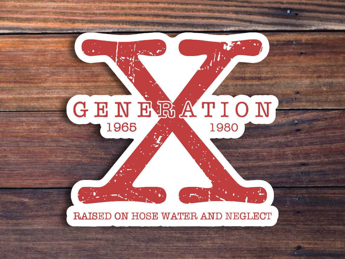 Generation X Sticker - Box Turtle