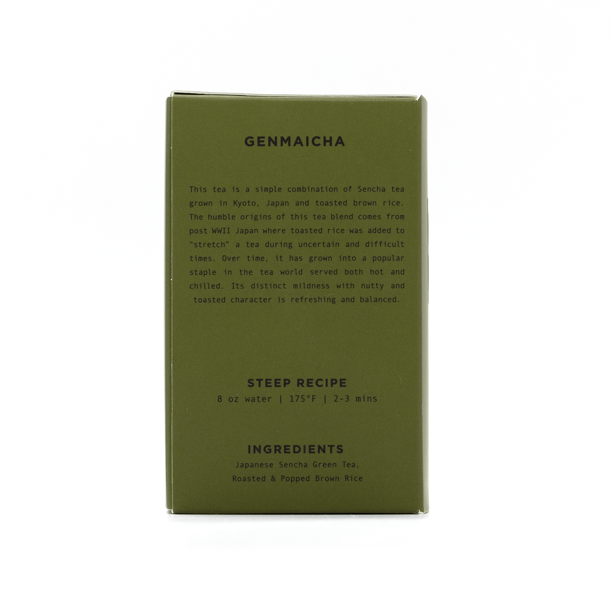 Genmaicha Onyx Tea - Box Turtle