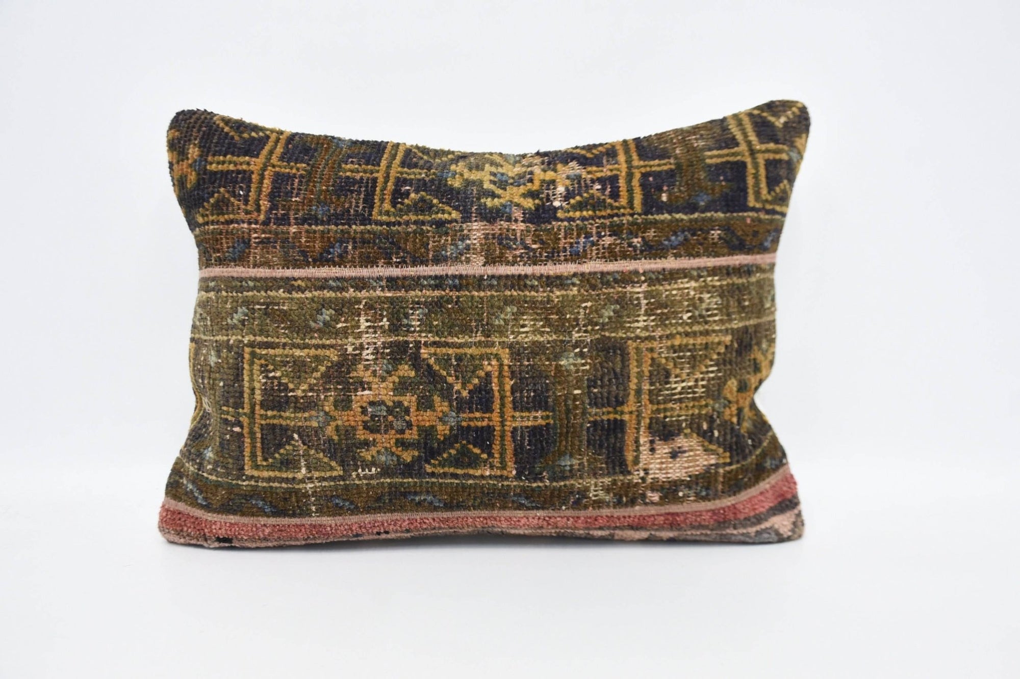 Geometric Vintage Gift Euro Sham Pillow - Box Turtle