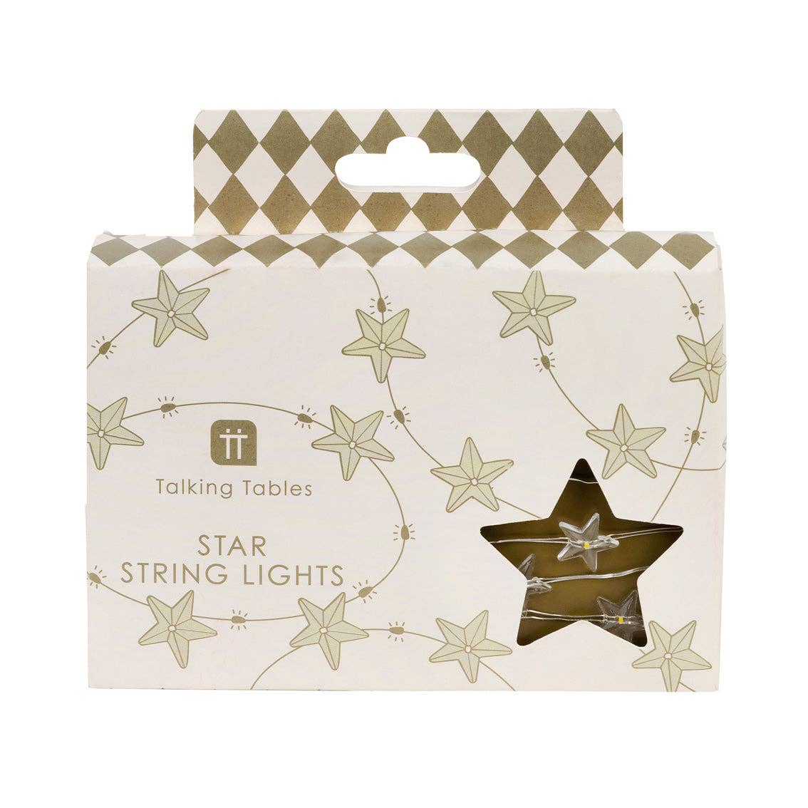 Gilded Star String Lights - Box Turtle