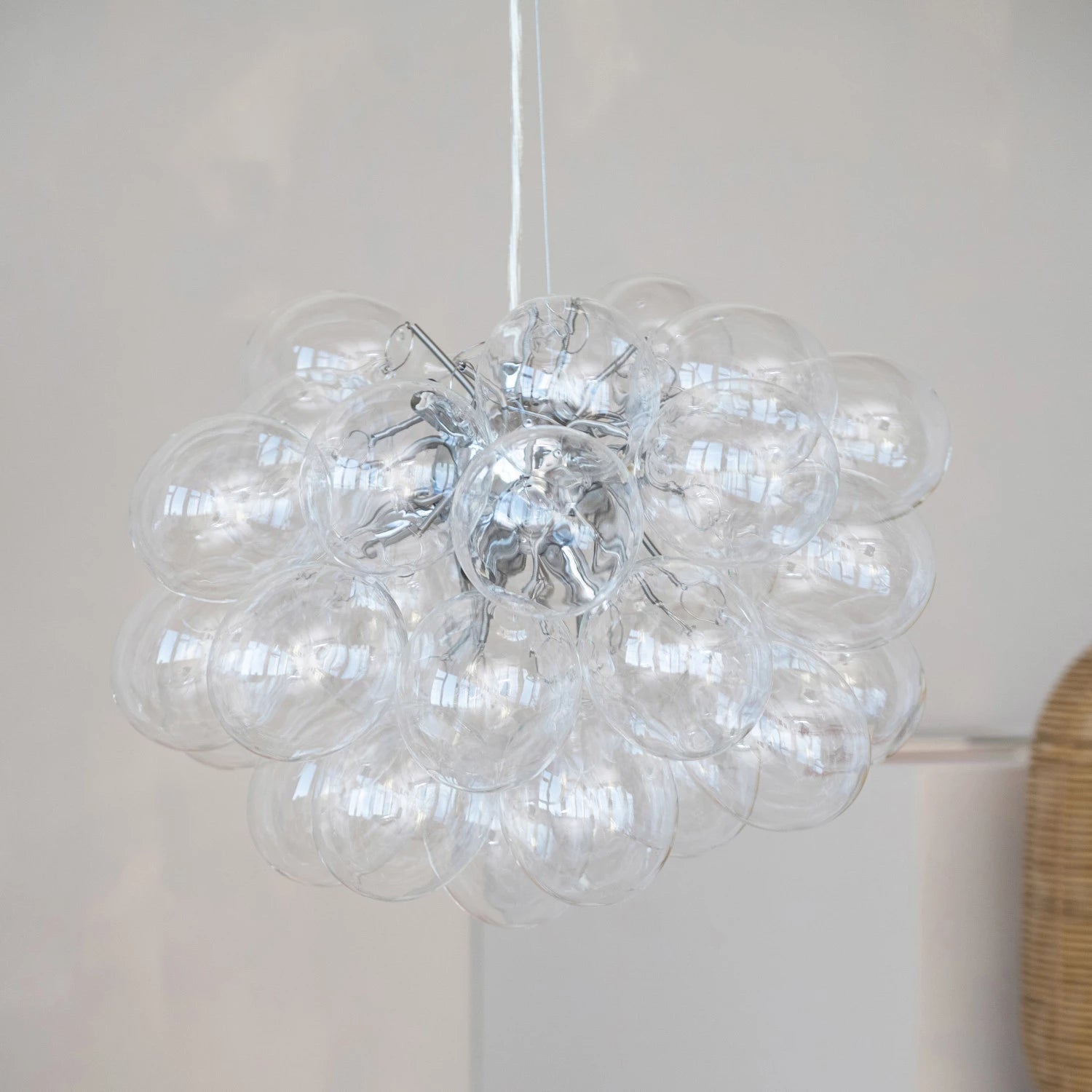 Glass Bubble Pendant Light - Box Turtle