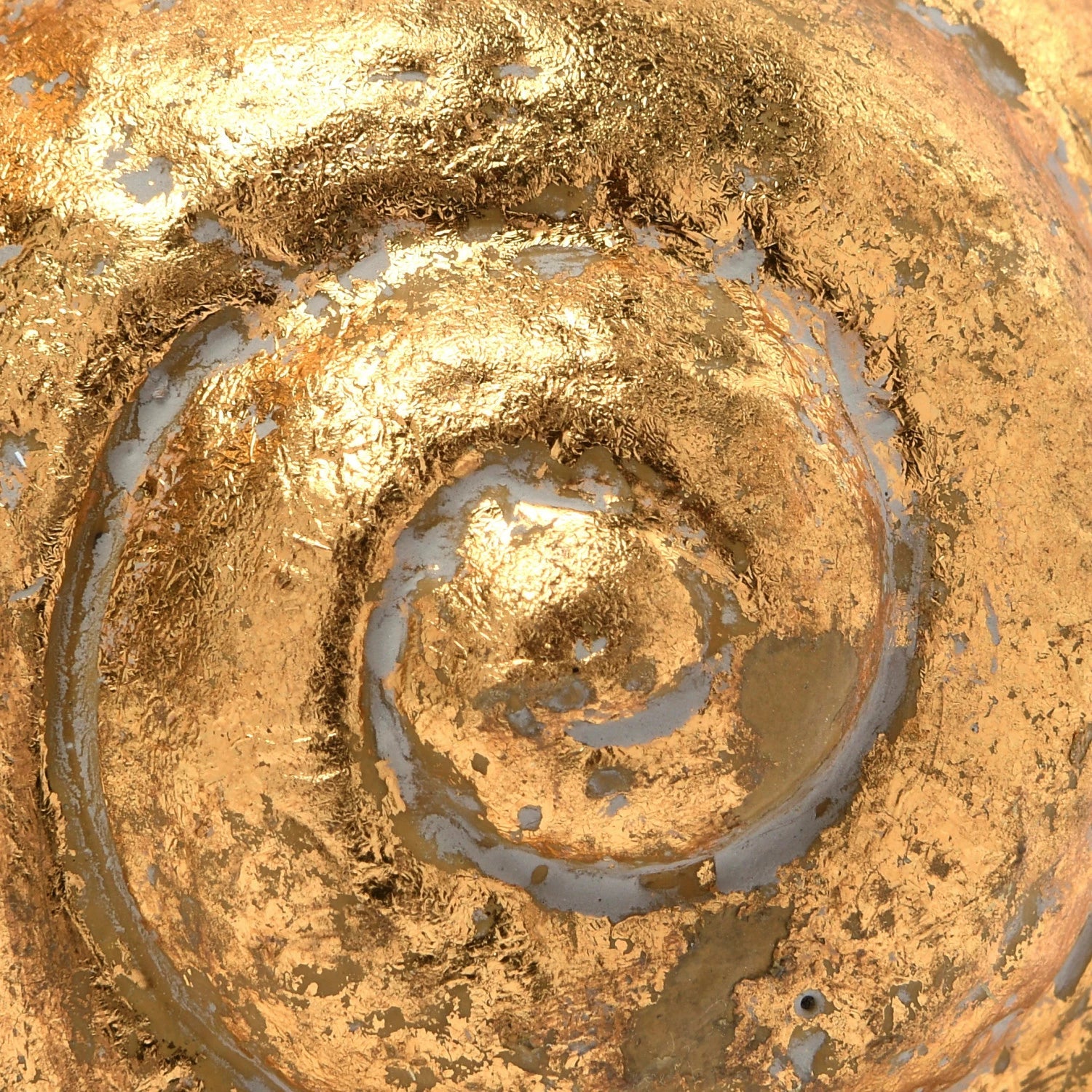 Gold Cast Iron Snail Bookends - Box Turtle