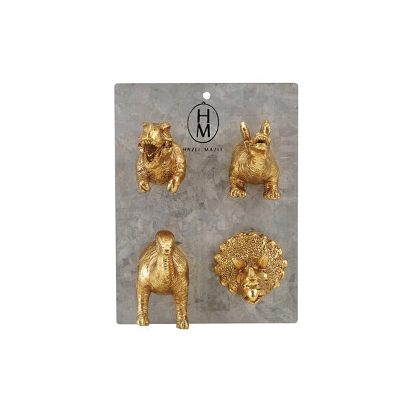 Gold Finish Dinosaur Magnets - Box Turtle