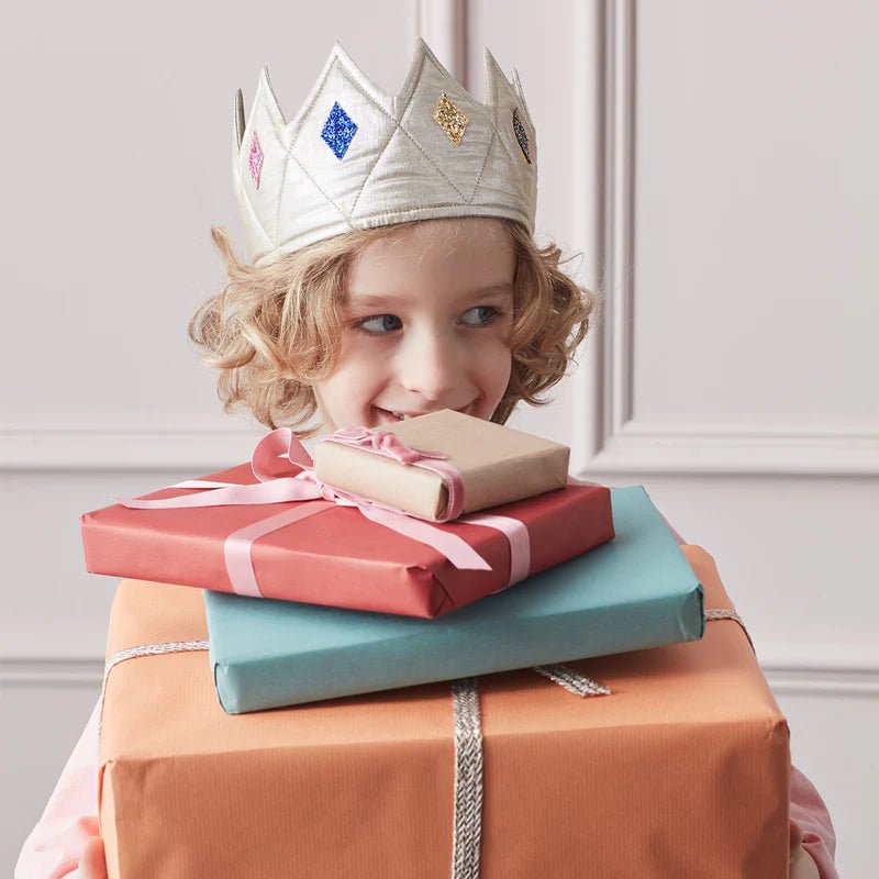 Gold & Glitter Crown - Box Turtle