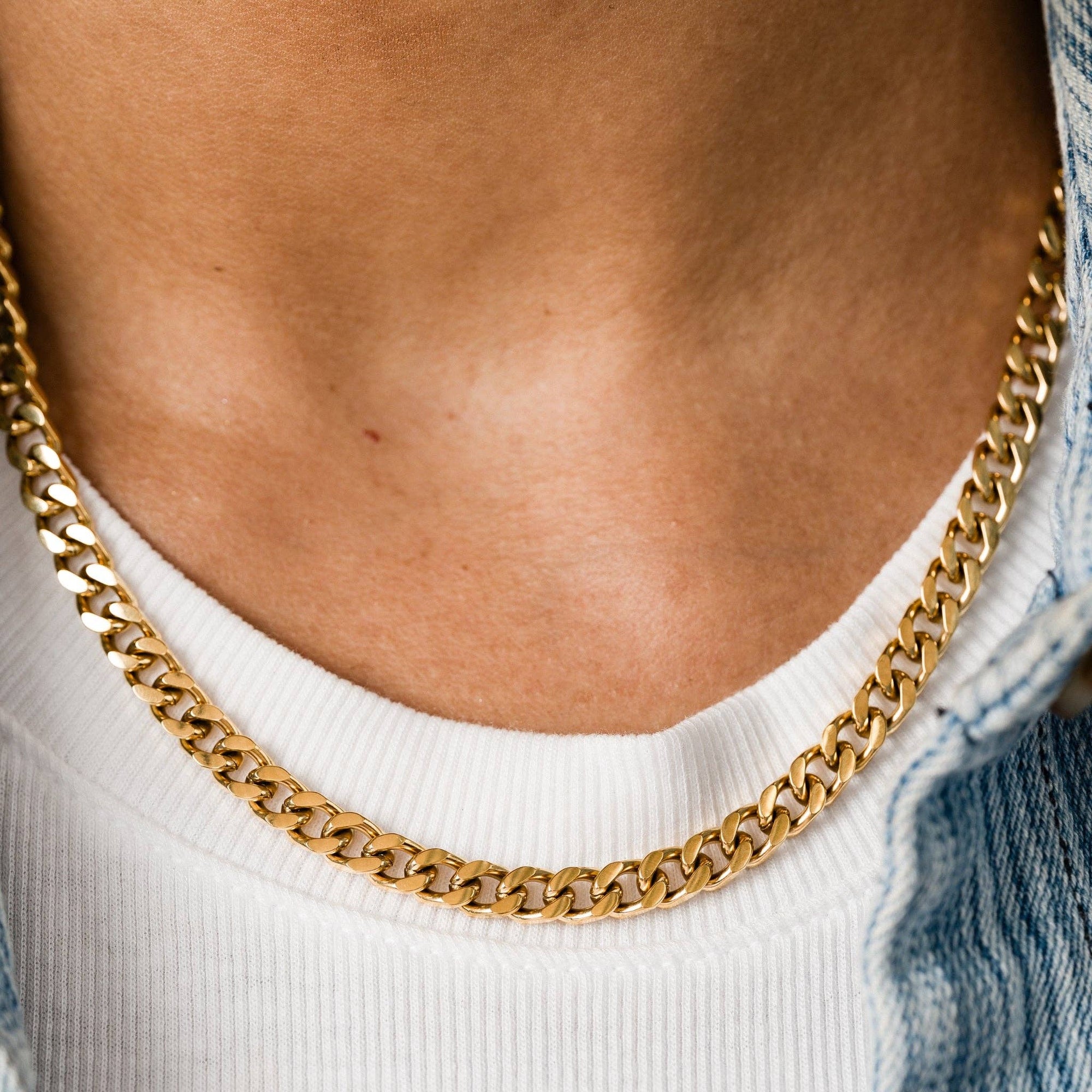 Gold Julien Necklace - Box Turtle