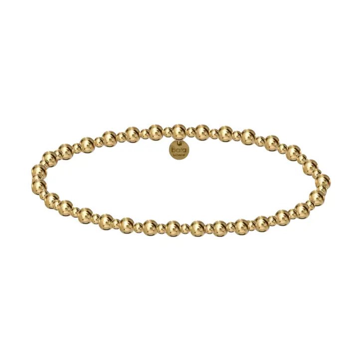 Gold Nicole Bracelet - Box Turtle