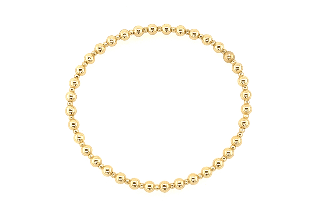 Gold Nicole Bracelet - Box Turtle
