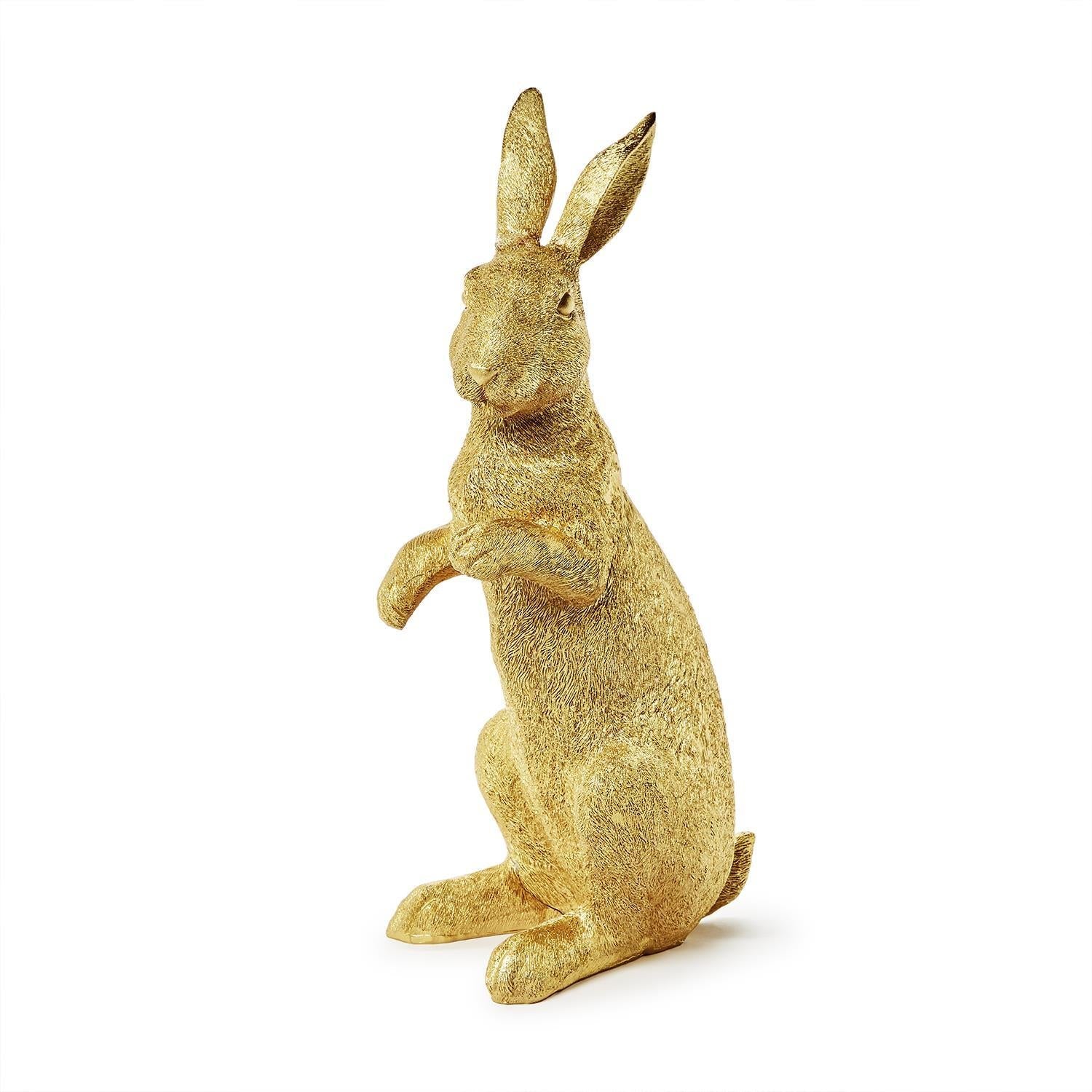 Golden Bunny Decor - Box Turtle