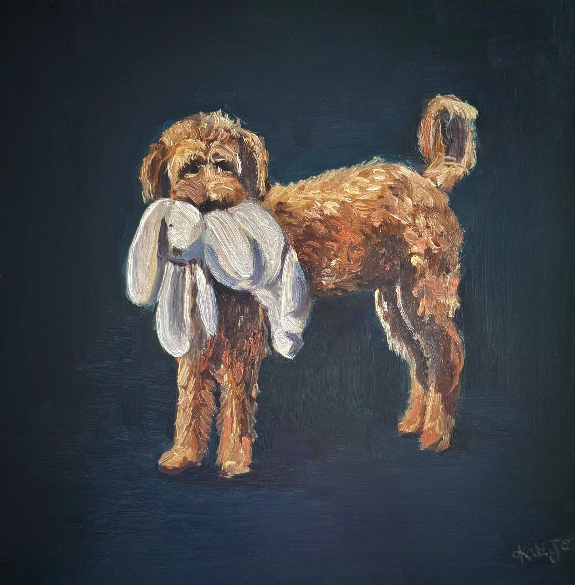 Golden Doodle Print - Box Turtle