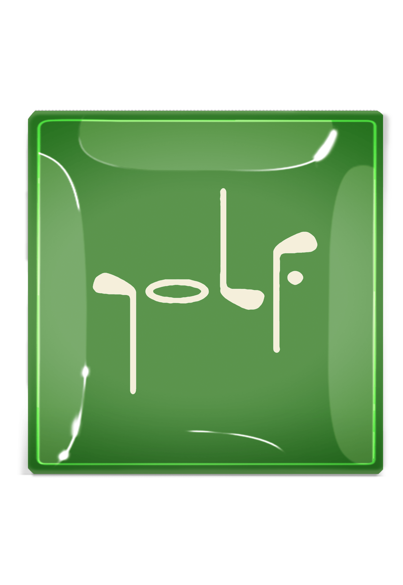 Golf Clubs Tray - Box Turtle