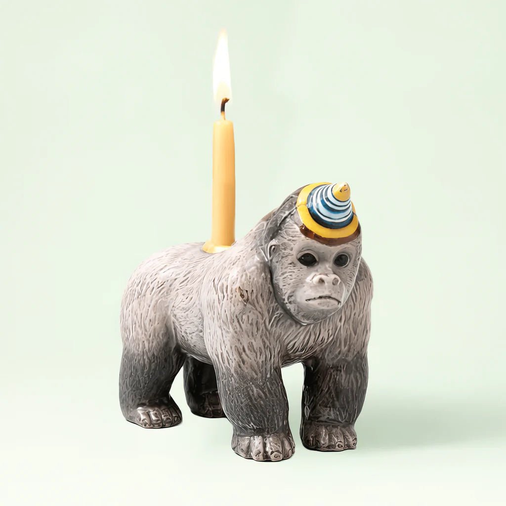 Gorilla Cake Topper - Box Turtle