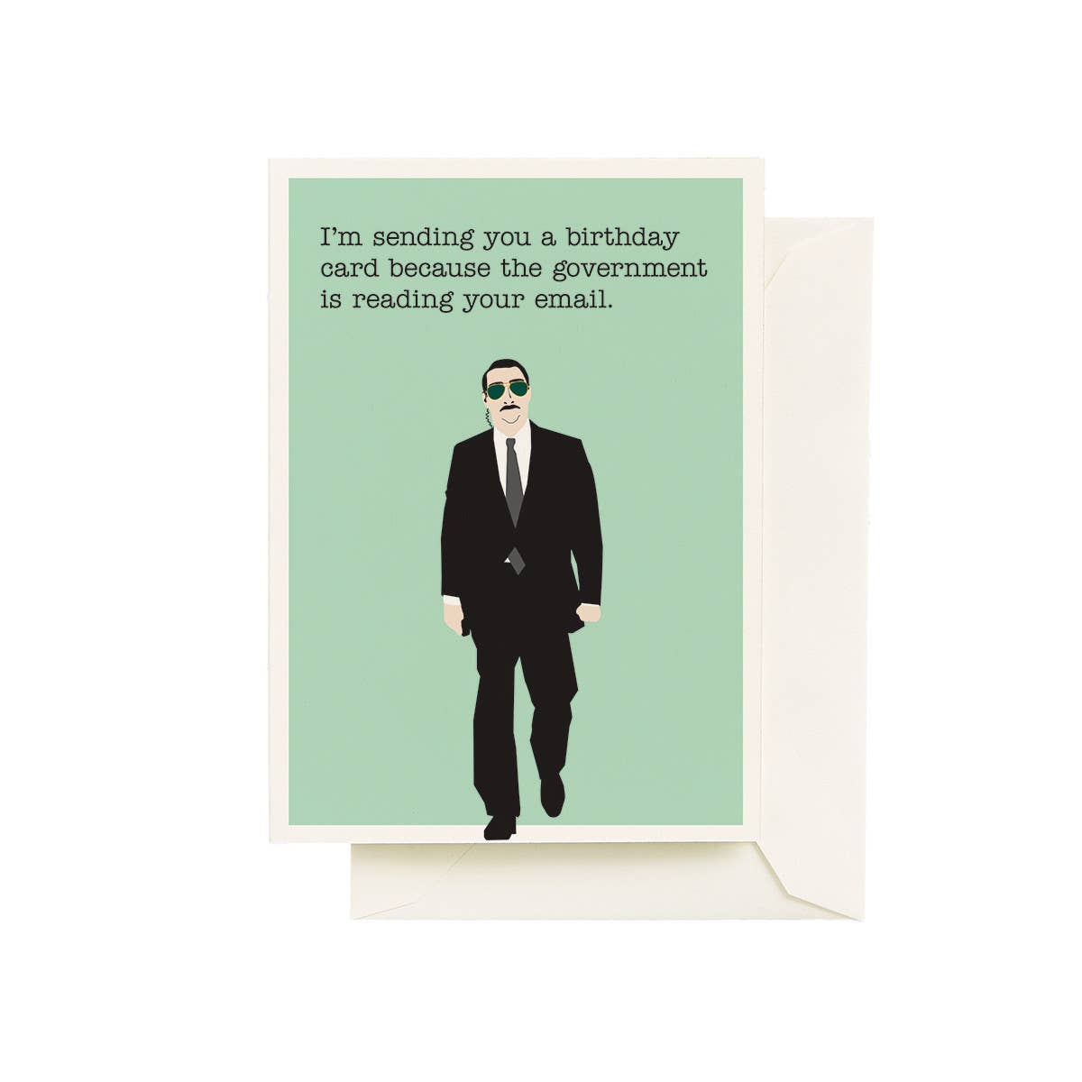 Govt Spy Birthday Cards - Box Turtle