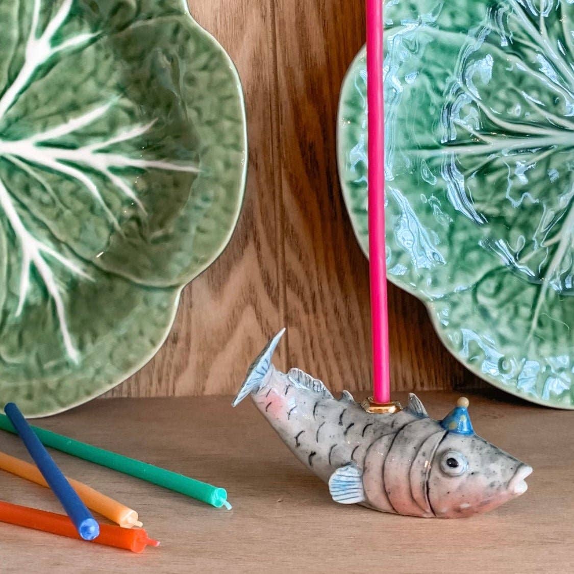 Graceful Fish Cake Topper - Box Turtle