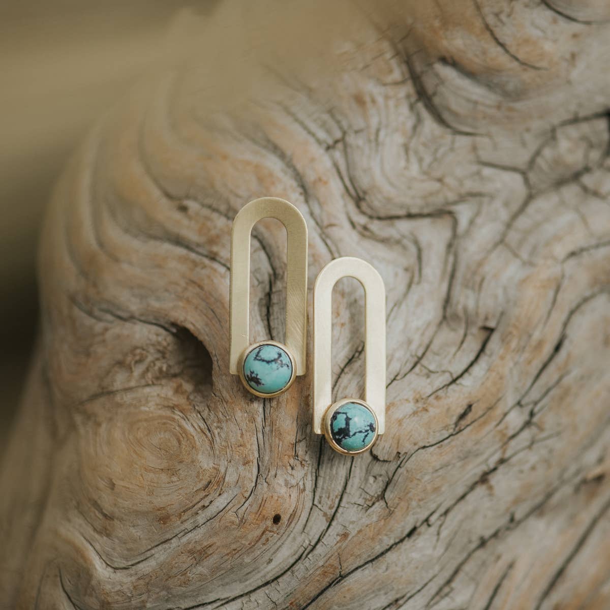 Grand Bali Studs - Box Turtle