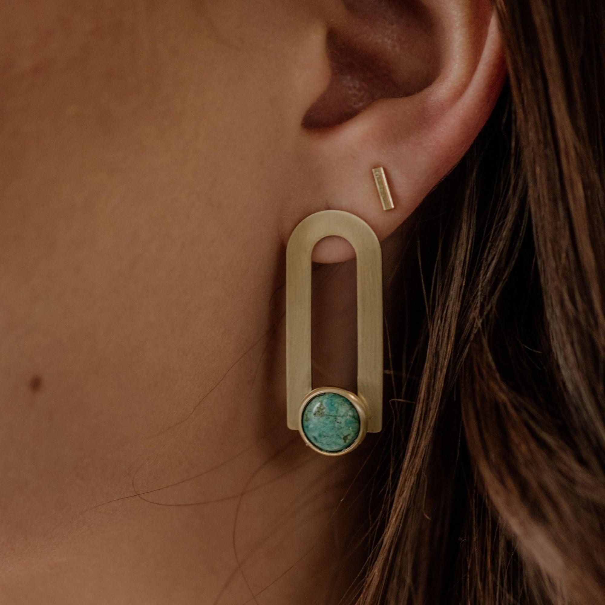 Grand Bali Studs - Box Turtle