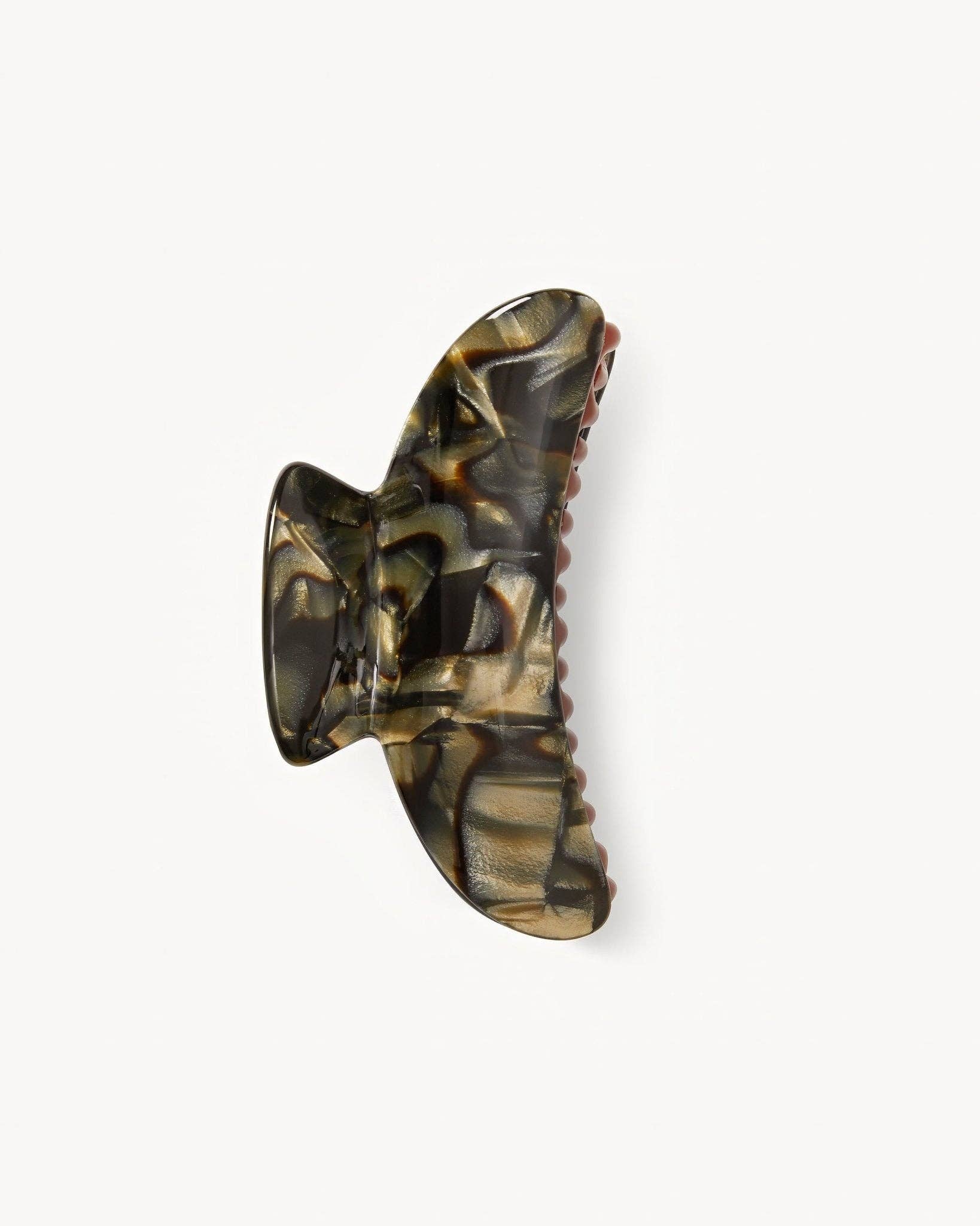Grande Heirloom Claw in Midnight Horn - Box Turtle