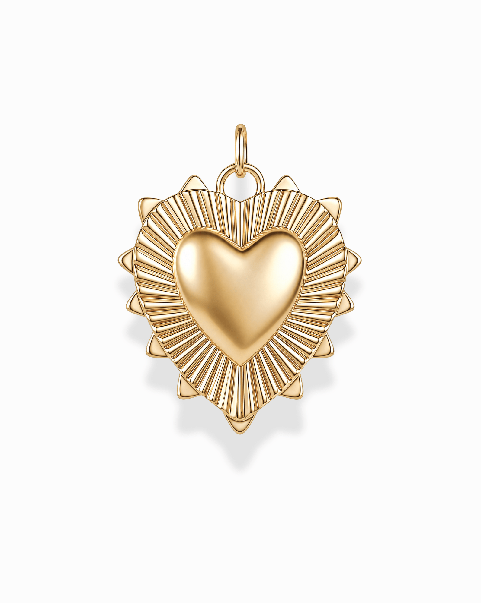 Grande Lynn Engravable Heart Charm - Box Turtle
