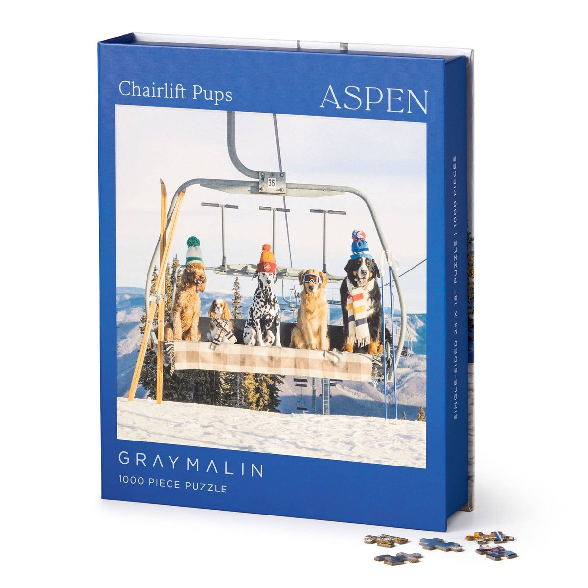 Gray Malin Aspen Book Box Puzzle - Box Turtle