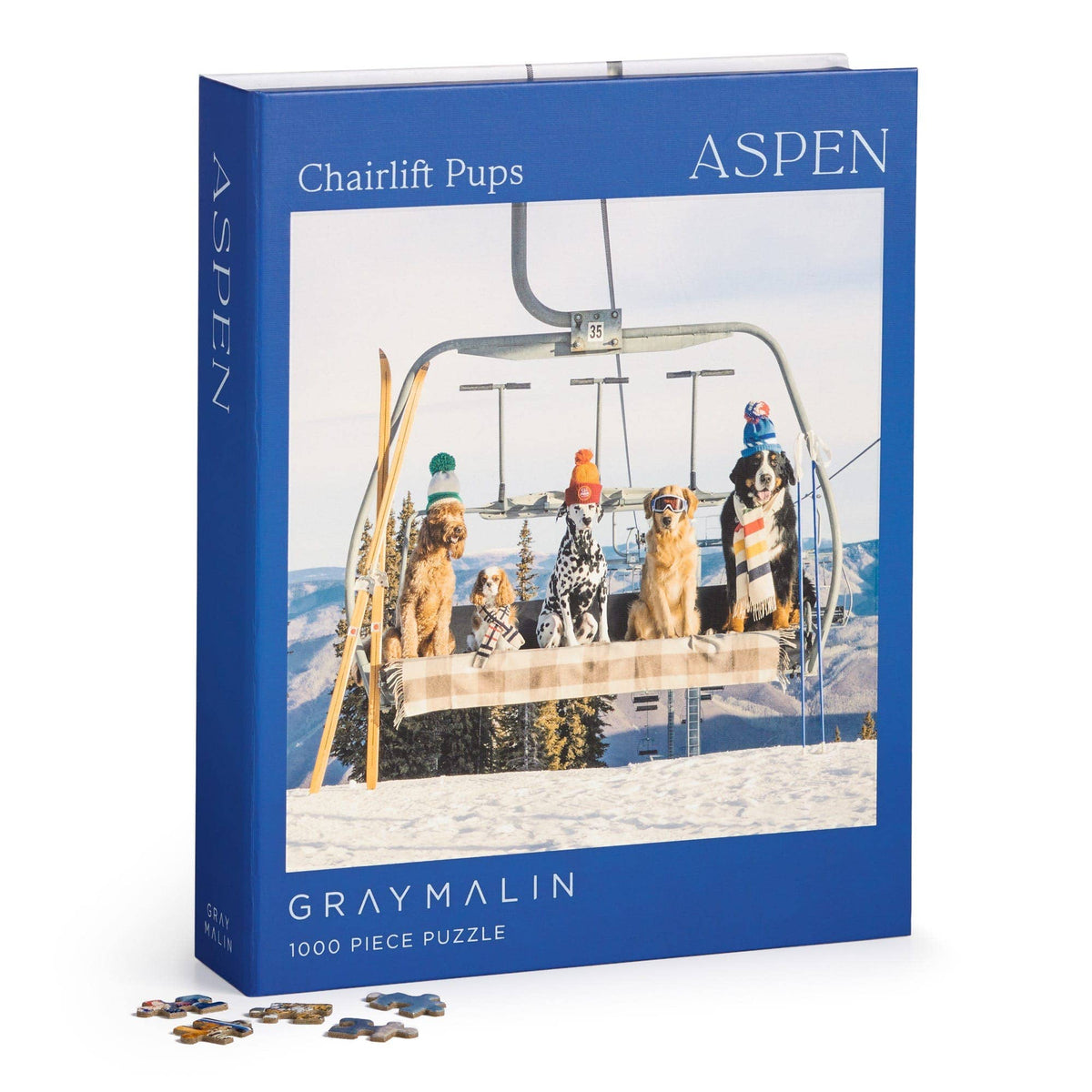 Gray Malin Aspen Book Box Puzzle - Box Turtle