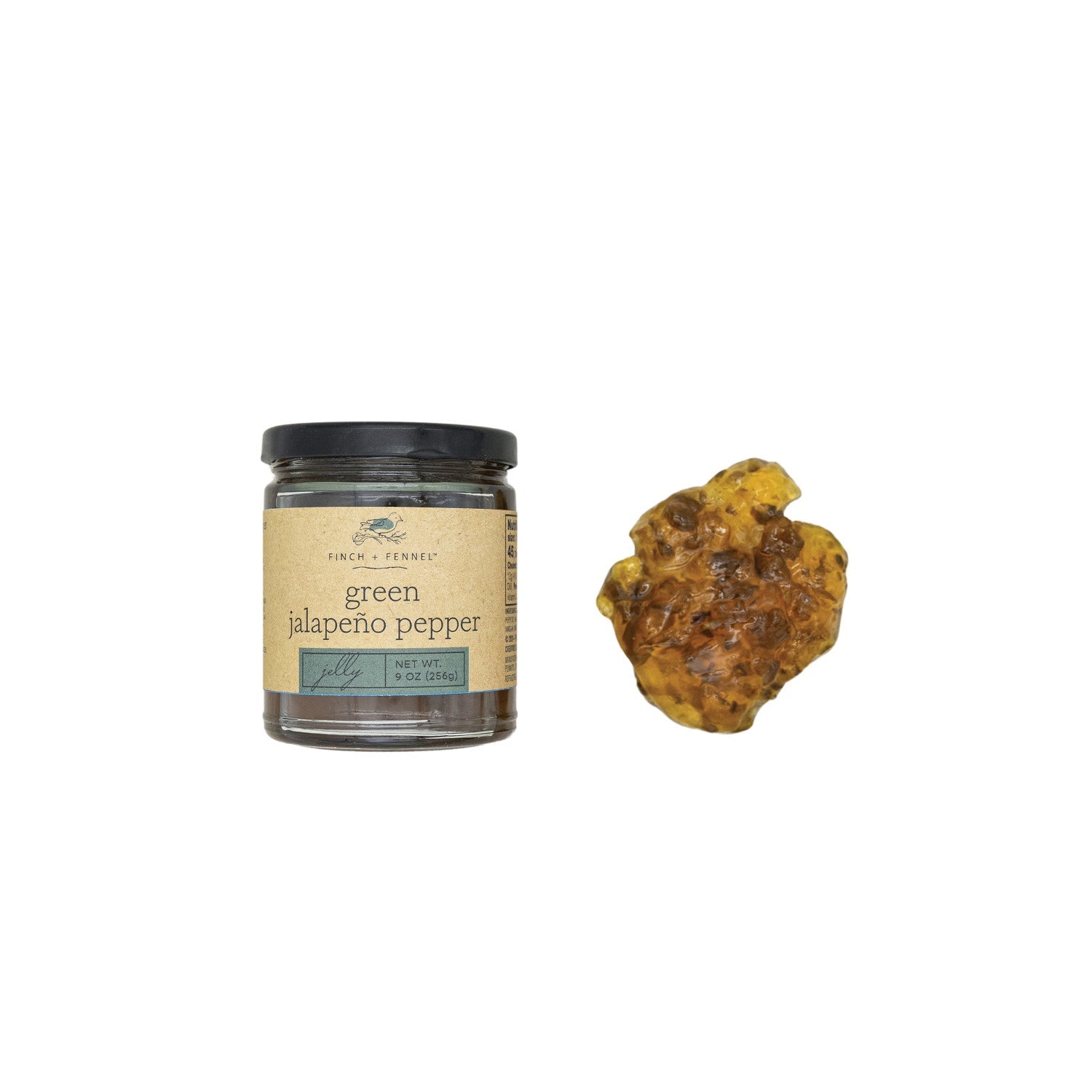 Green Jalapeño Pepper Jelly - Box Turtle