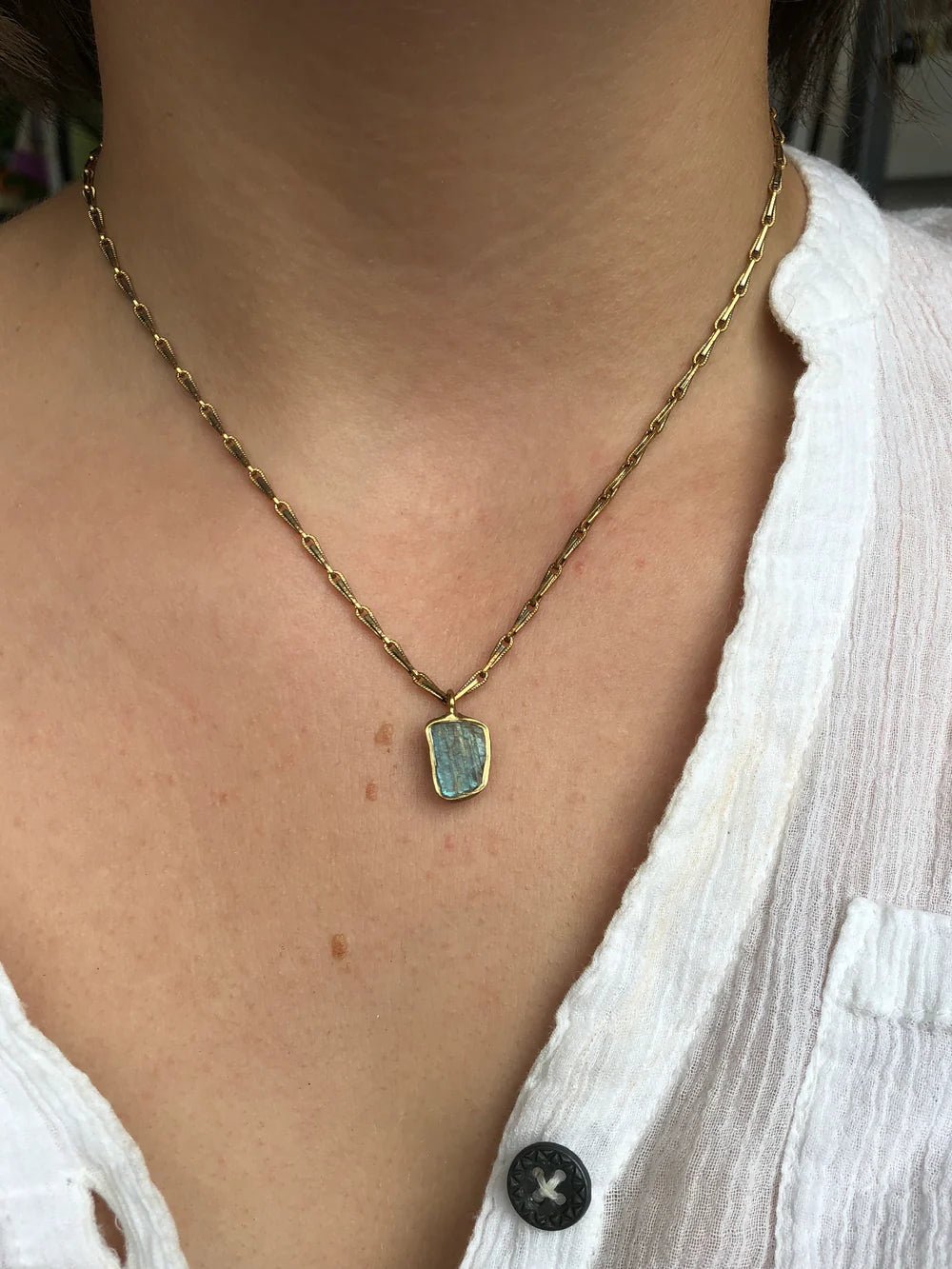 Guardian Pendant Necklace - Box Turtle