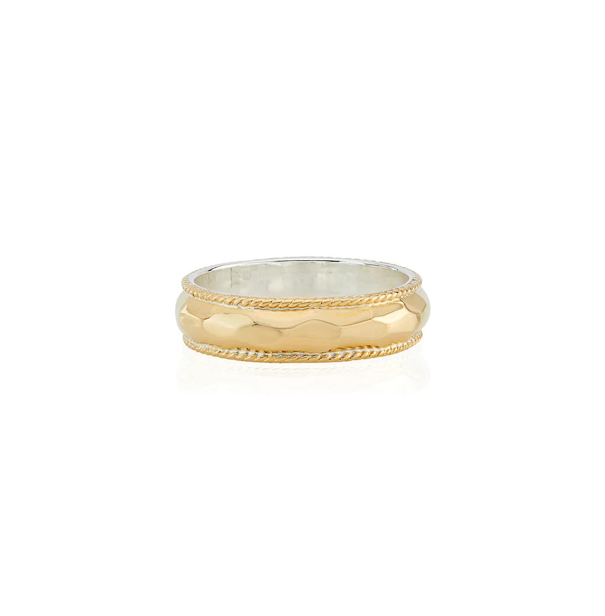 Hammered Stacking Rings - Box Turtle