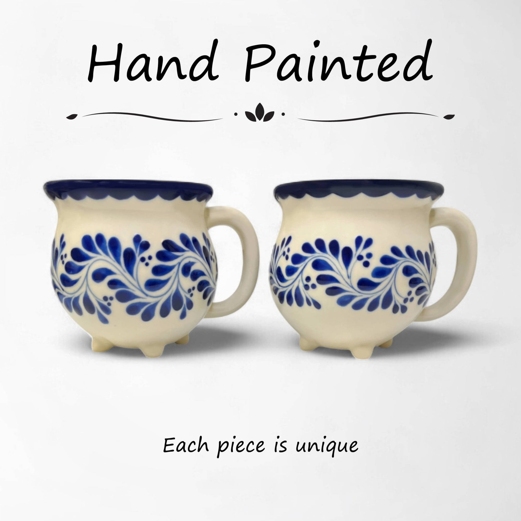 Hand Painted Ceramic Coffee Mug - Box Turtle