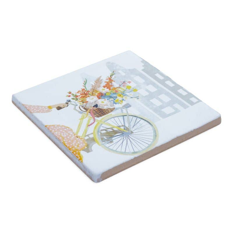 Happiness In A Basket StoryTile - Box Turtle